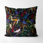 Midnight Birds I Square Cushion