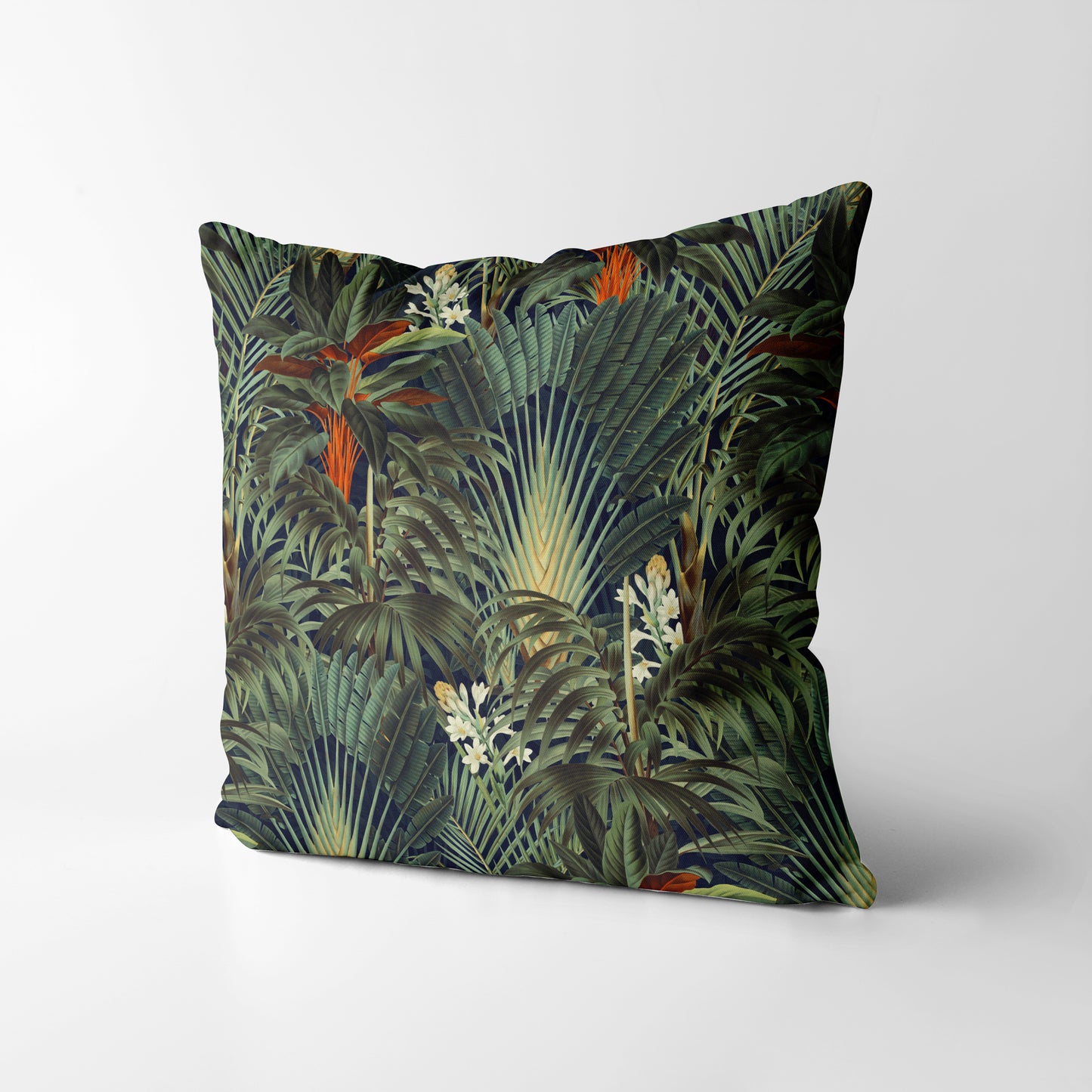 Midnight Forest Square Cushion