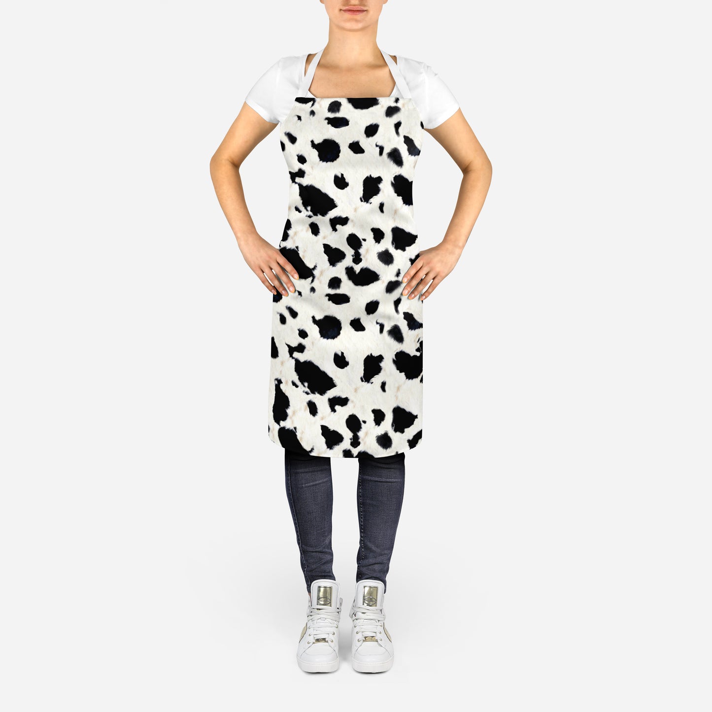 Realistic Cow Texture - Adult Apron