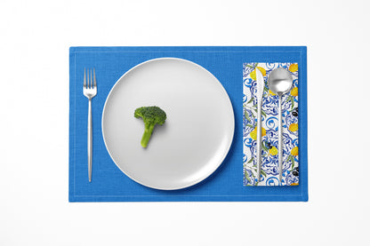 Sicilian Style Citrus Dinner Napkin