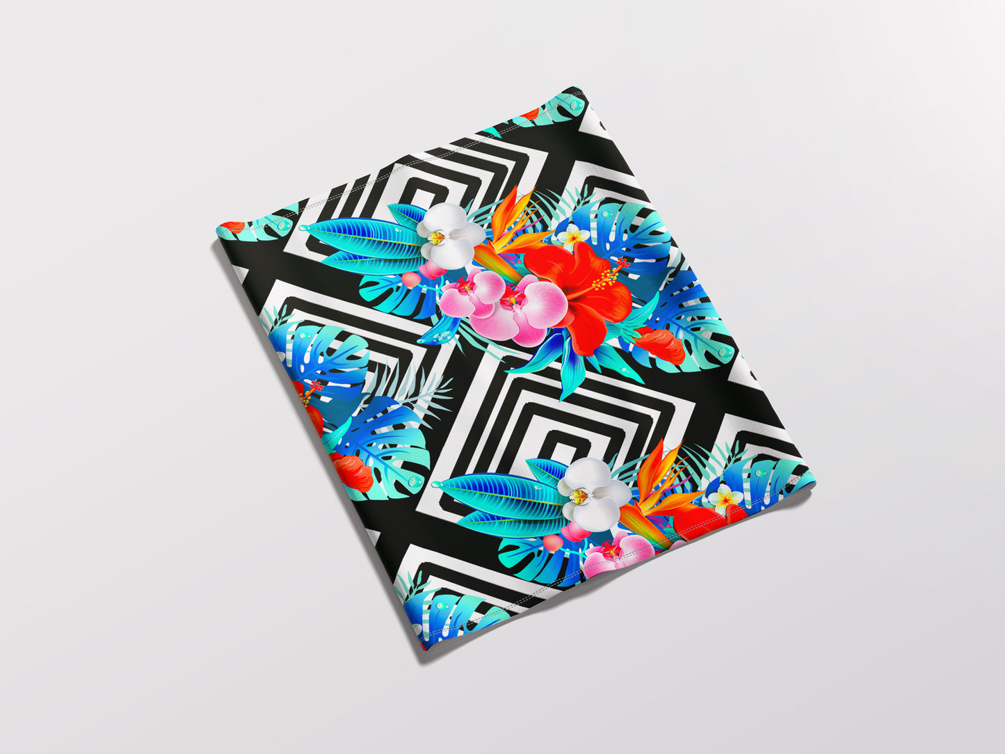 Tropical flowers - Adult Snood