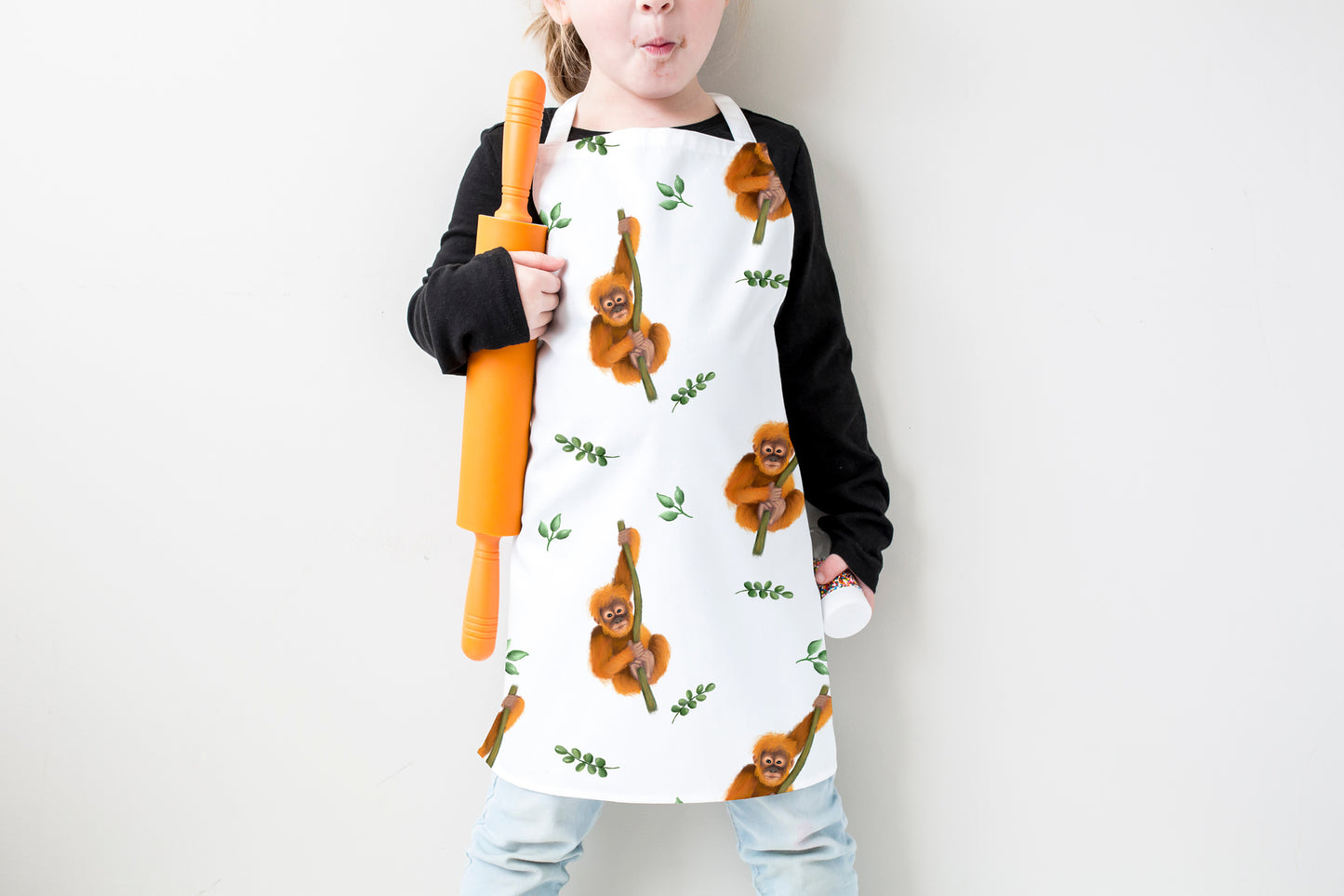 Baby Orangutan - Kids Apron