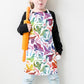 Dragon Fire Rainbow Kids Apron