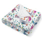 Mermaid Toile Baby Blanket