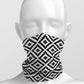 Boho Tribal Black and White Pattern - Adult Snood