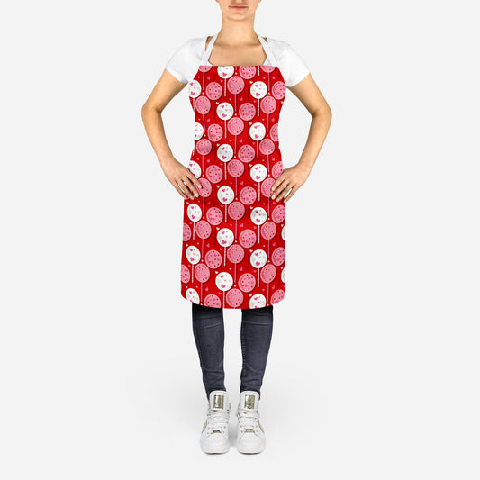 Valentines lollipop II Adult Apron