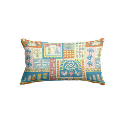 Spring Folk - Rectangle Cushion