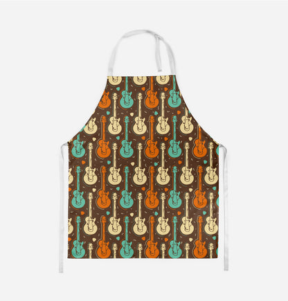 Retro Guitars- Adult Apron