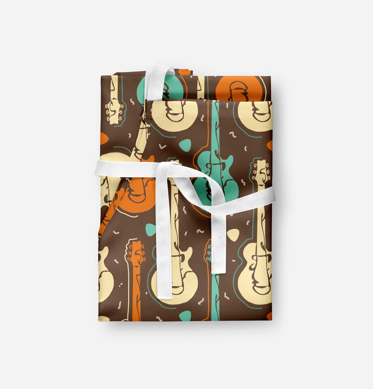 Retro Guitars- Adult Apron