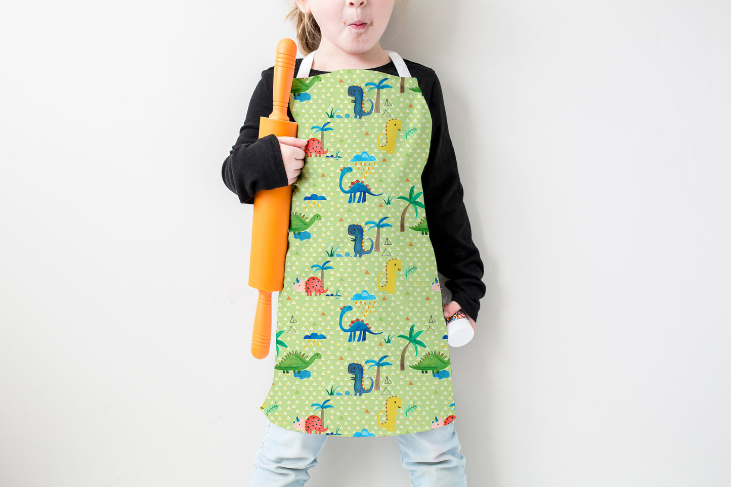 Little dinosaurs Kids Apron