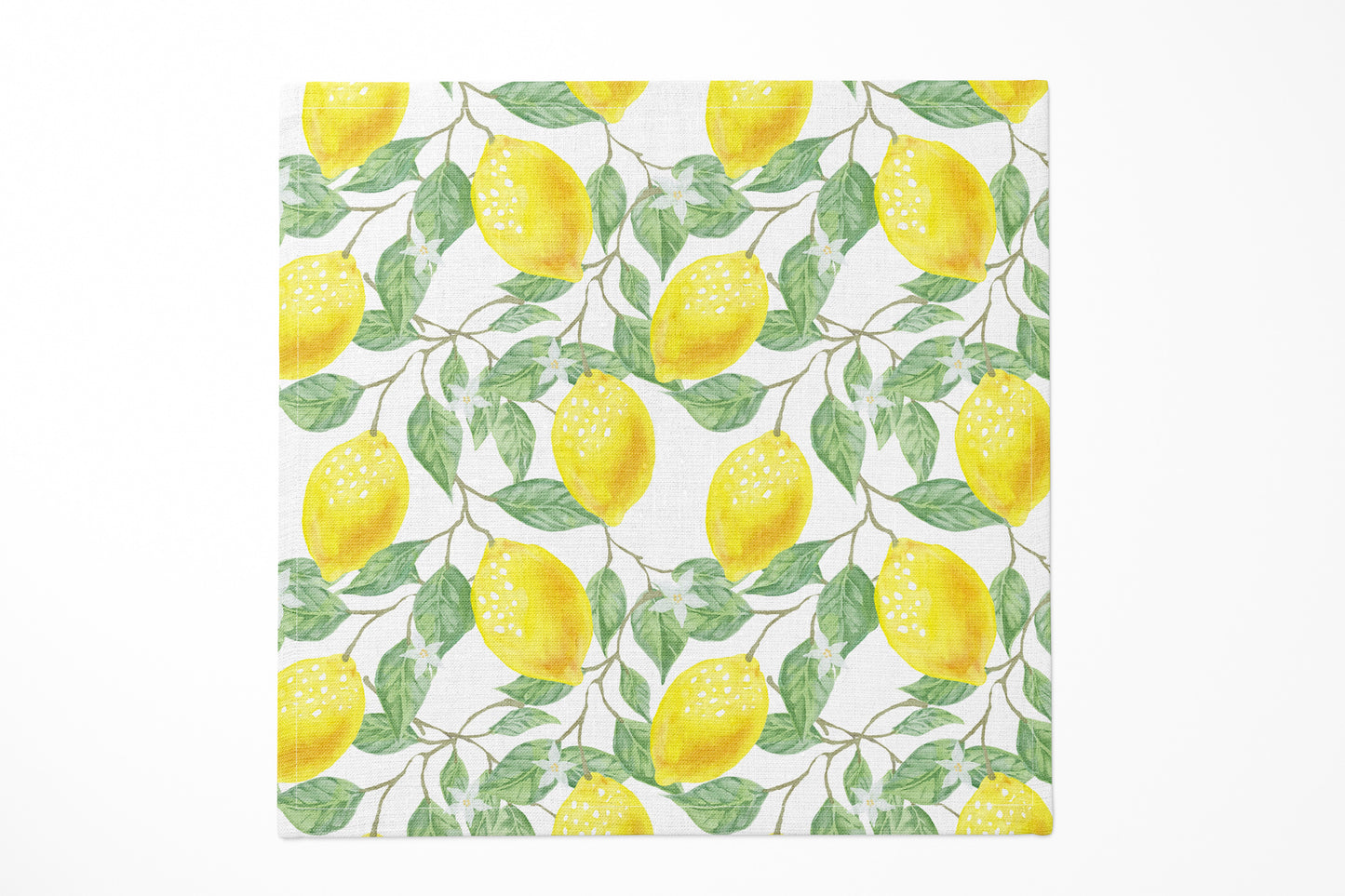 Citrus Lemon Fruit Cocktail Napkin