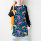Colorful Chameleons in the Wild Grass Kids Apron