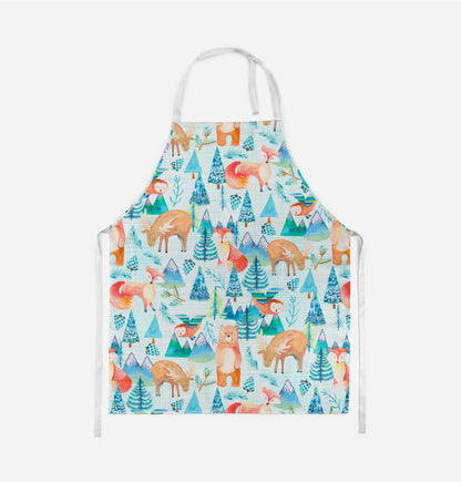 Wonderful Winter Woodland Kids Apron