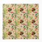 Forest Wild Flowers Mushrooms II Dinner Napkin
