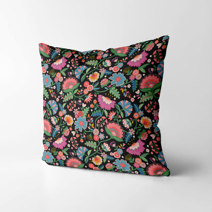 Kinfolk Floral Square Cushion