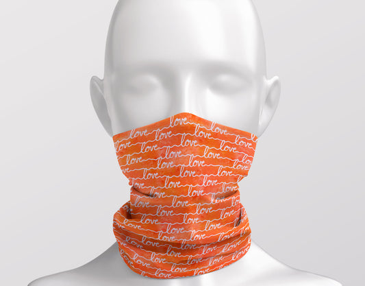 Love Orange Adult Snood