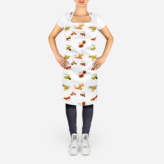 Spices Herbs Adult Apron