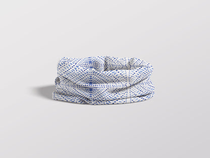 Watercolour Dots and Dashes Diamond  Adult Snood