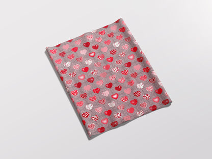 Valentine hearts III - Adult Snood