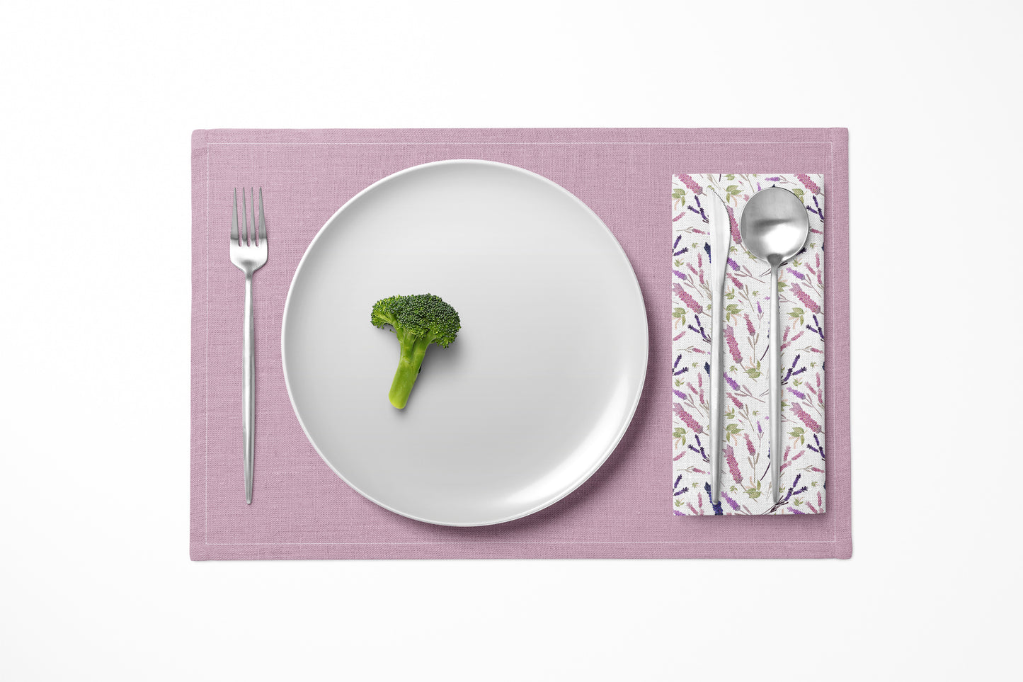 Lavender Sprays Dinner Napkin