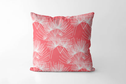 Stark agapanthus chic - Art Deco Square Cushion
