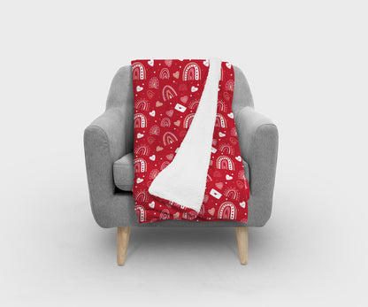 Happy love rainbows - Blanket