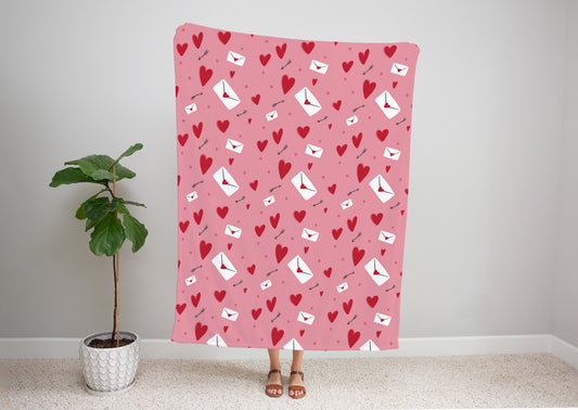 Valentines Letters - Blanket