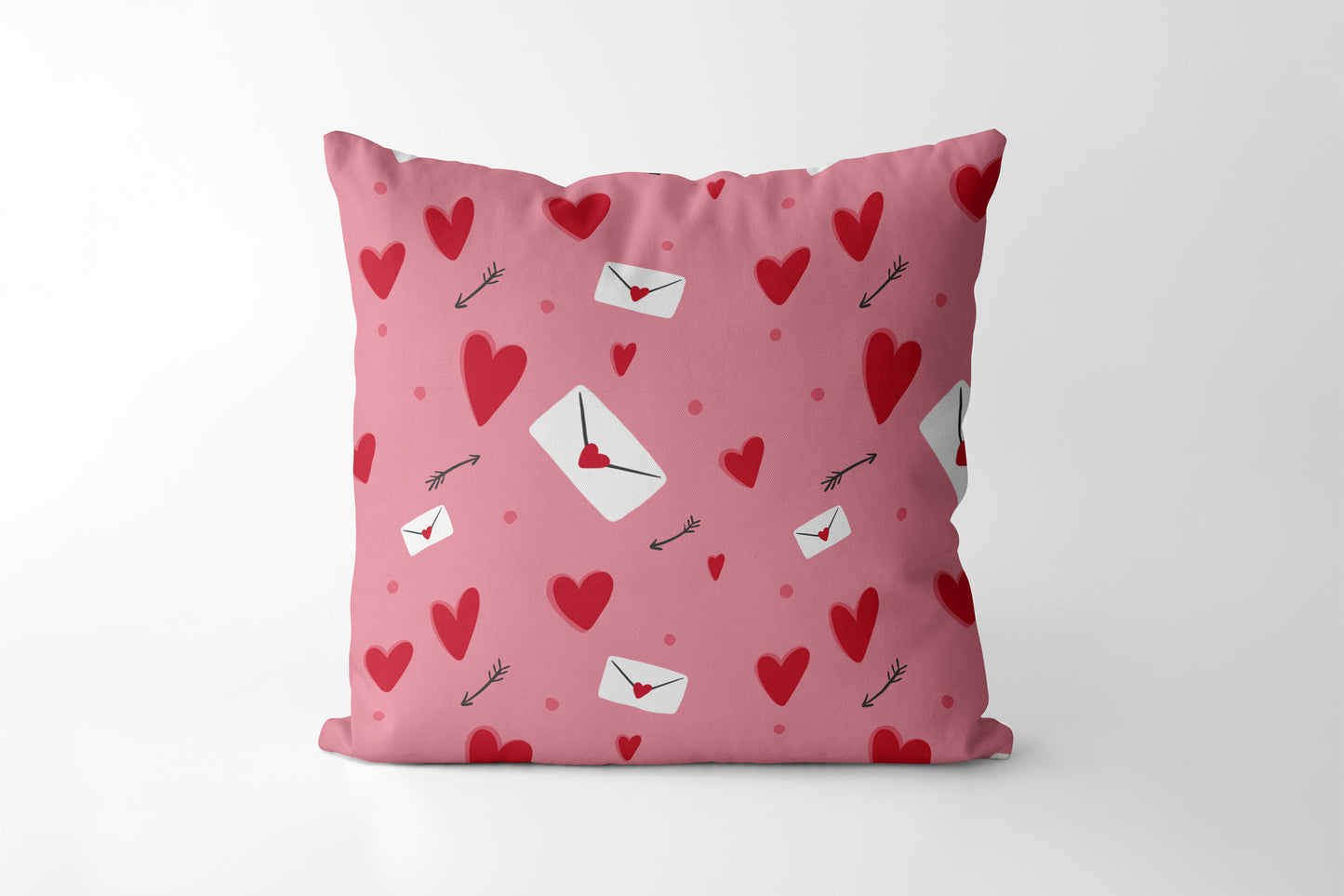 Valentine's letters - Square Cushion
