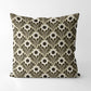 Vintage floral ornaments III Square Cushion