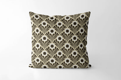 Vintage floral ornaments III Square Cushion