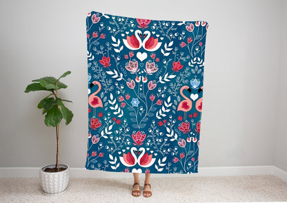 Scandinavian valentine - Blanket