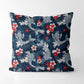 Koi sakura blosso Square Cushion