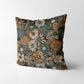 70s Vintage Retro Floral Flowers I Square Cushion