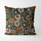 70s Vintage Retro Floral Flowers I Square Cushion