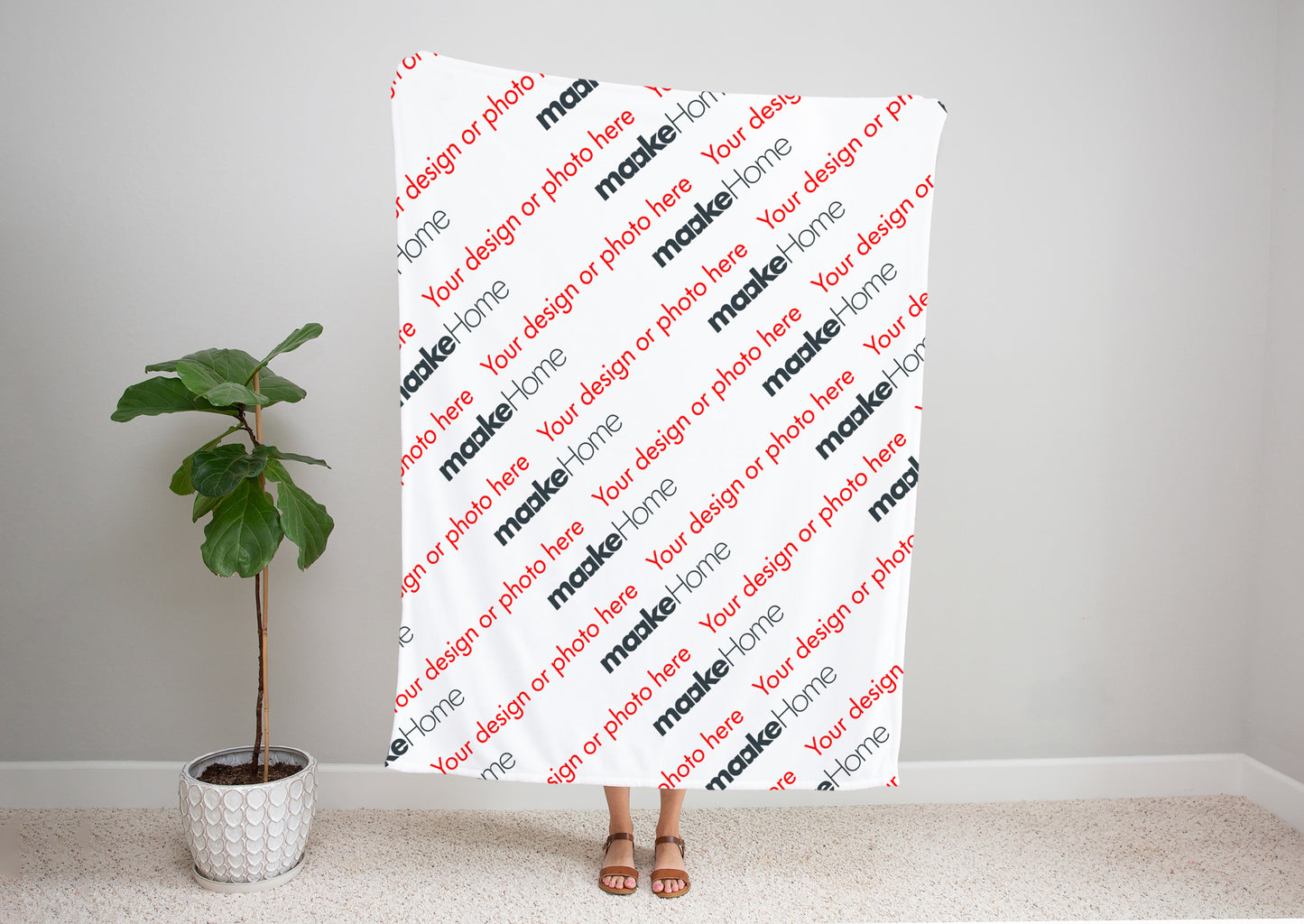 Custom personalised Single Blanket